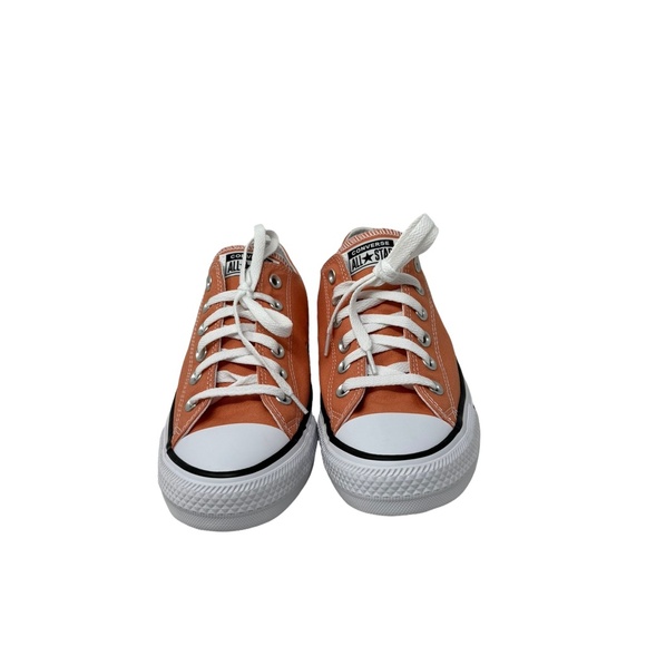 Converse Chuck Taylor Low Top Shoes Skate Peach Canvas Women's Size A02175C-WBP - Picture 4 of 10